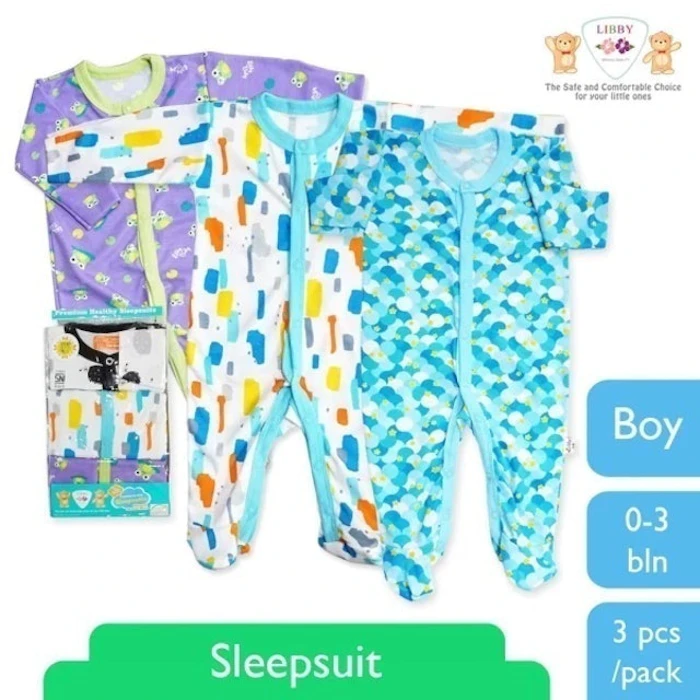 Libby Sleepsuit Premium Healthy Packs Translation missing: id.activerecord.decorators.item_part_image/alt