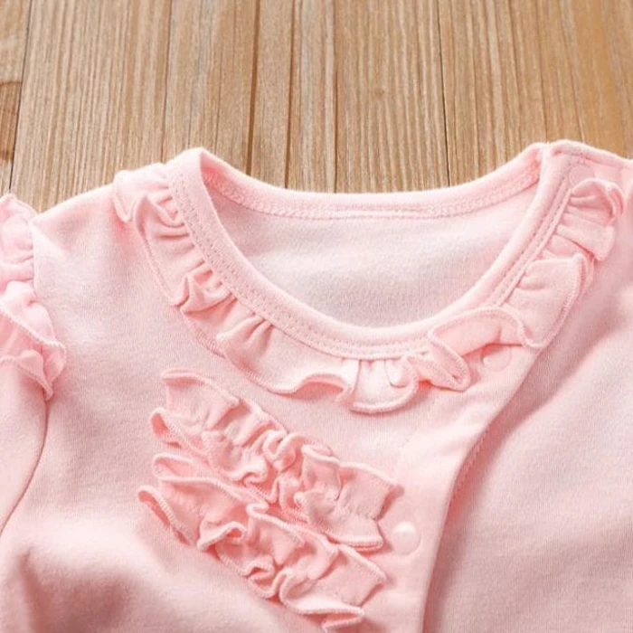 Baju Jumper Bayi Perempuan Lengan Panjang dengan Topi Translation missing: id.activerecord.decorators.item_part_image/alt