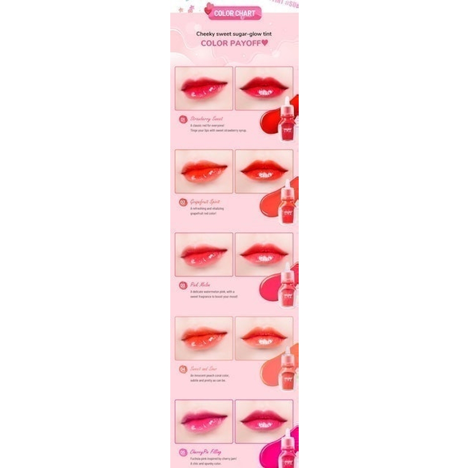 CLUBCLIO Peripera Sugar Glow Tint Translation missing: id.activerecord.decorators.item_part_image/alt