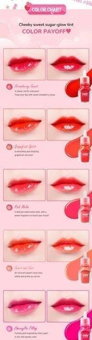 CLUBCLIO Peripera Sugar Glow Tint Translation missing: id.activerecord.decorators.item_part_image/alt