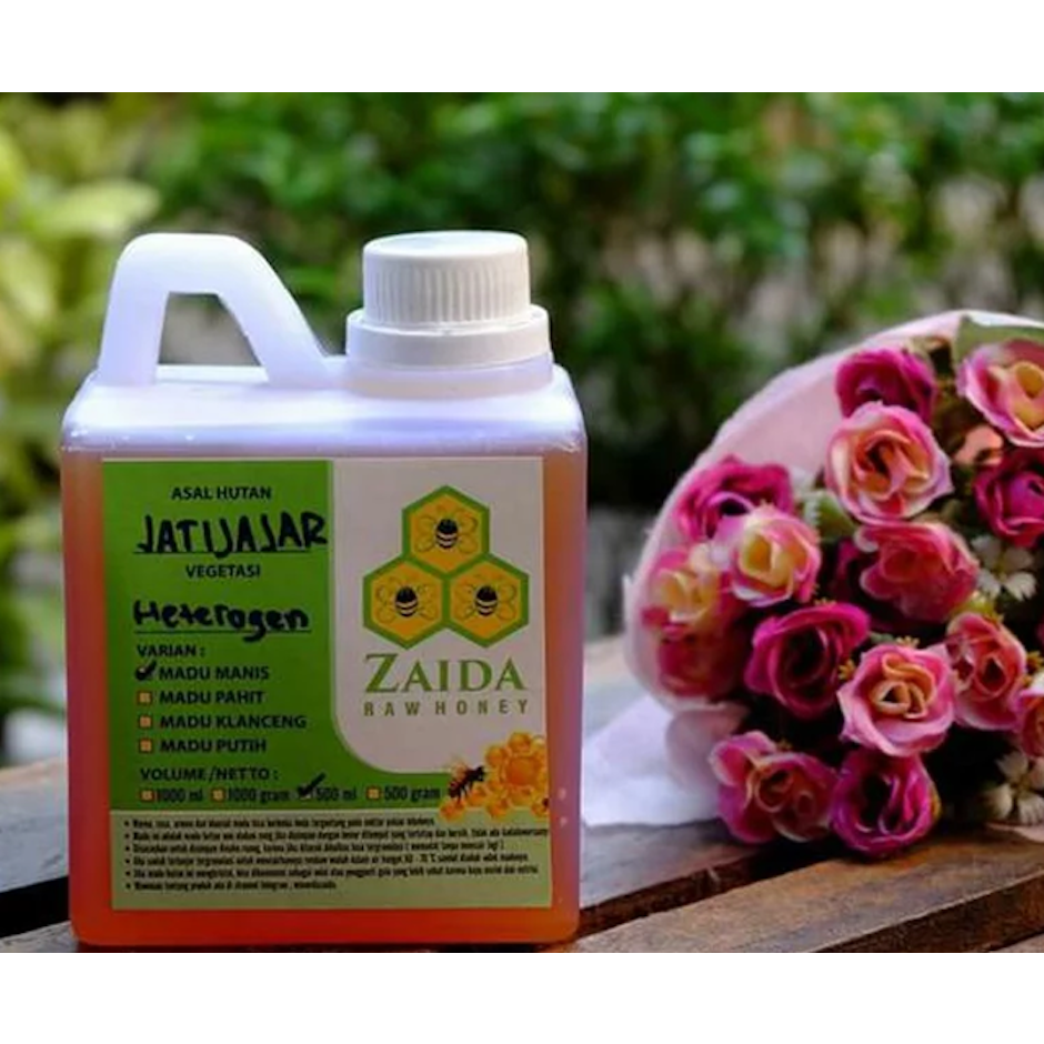 Zaida Raw Honey Madu (Vegetasi) Buah Translation missing: id.activerecord.decorators.item_part_image/alt