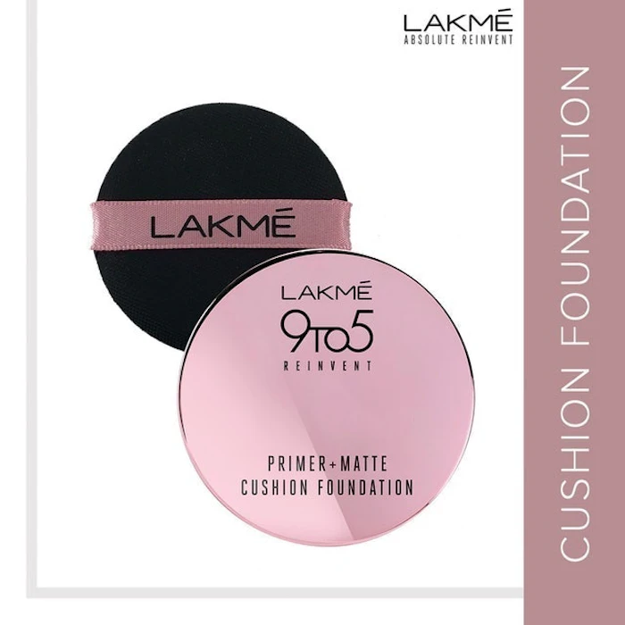 Lakme 9To5 Reinvent Primer + Matte Cushion Foundation Translation missing: id.activerecord.decorators.item_part_image/alt