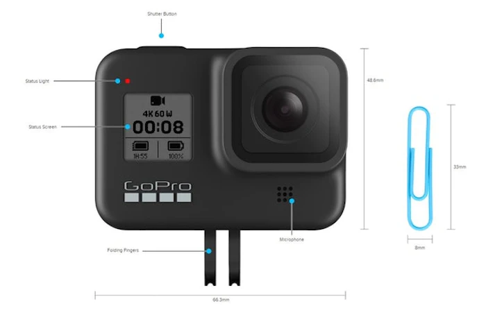 GoPro HERO8 Black Translation missing: id.activerecord.decorators.item_part_image/alt