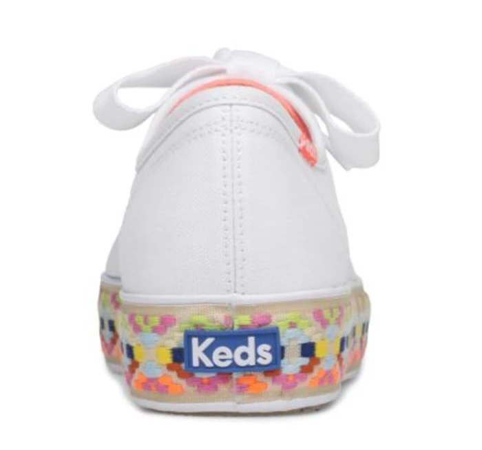 Keds Rifle Paper Co. Triple Kick Rosalie Embroidered Jute Translation missing: id.activerecord.decorators.item_part_image/alt