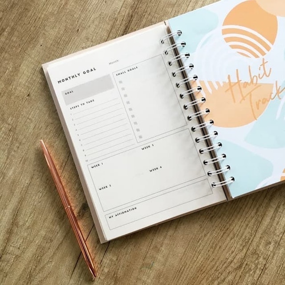 Mr&Mrs Paperie Daily Planner Sunny Translation missing: id.activerecord.decorators.item_part_image/alt