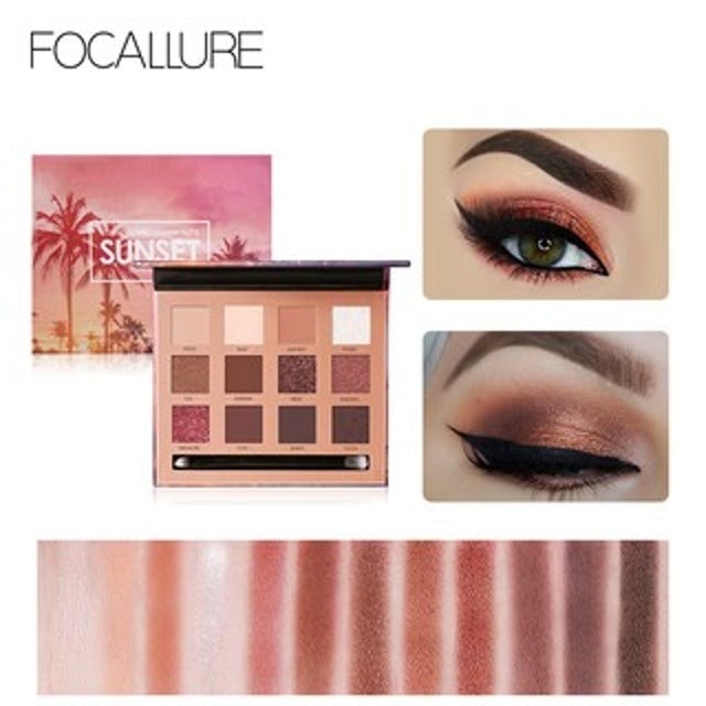Focallure  12 Color Eyeshadow Translation missing: id.activerecord.decorators.item_part_image/alt