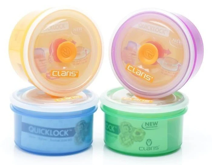 Claris Quicklock Round Air Tight Food Container Translation missing: id.activerecord.decorators.item_part_image/alt