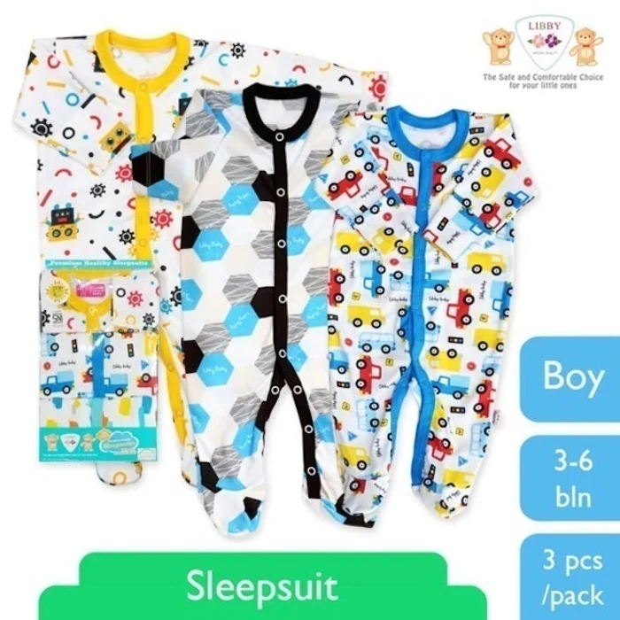 Libby Sleepsuit Premium Healthy Packs Translation missing: id.activerecord.decorators.item_part_image/alt