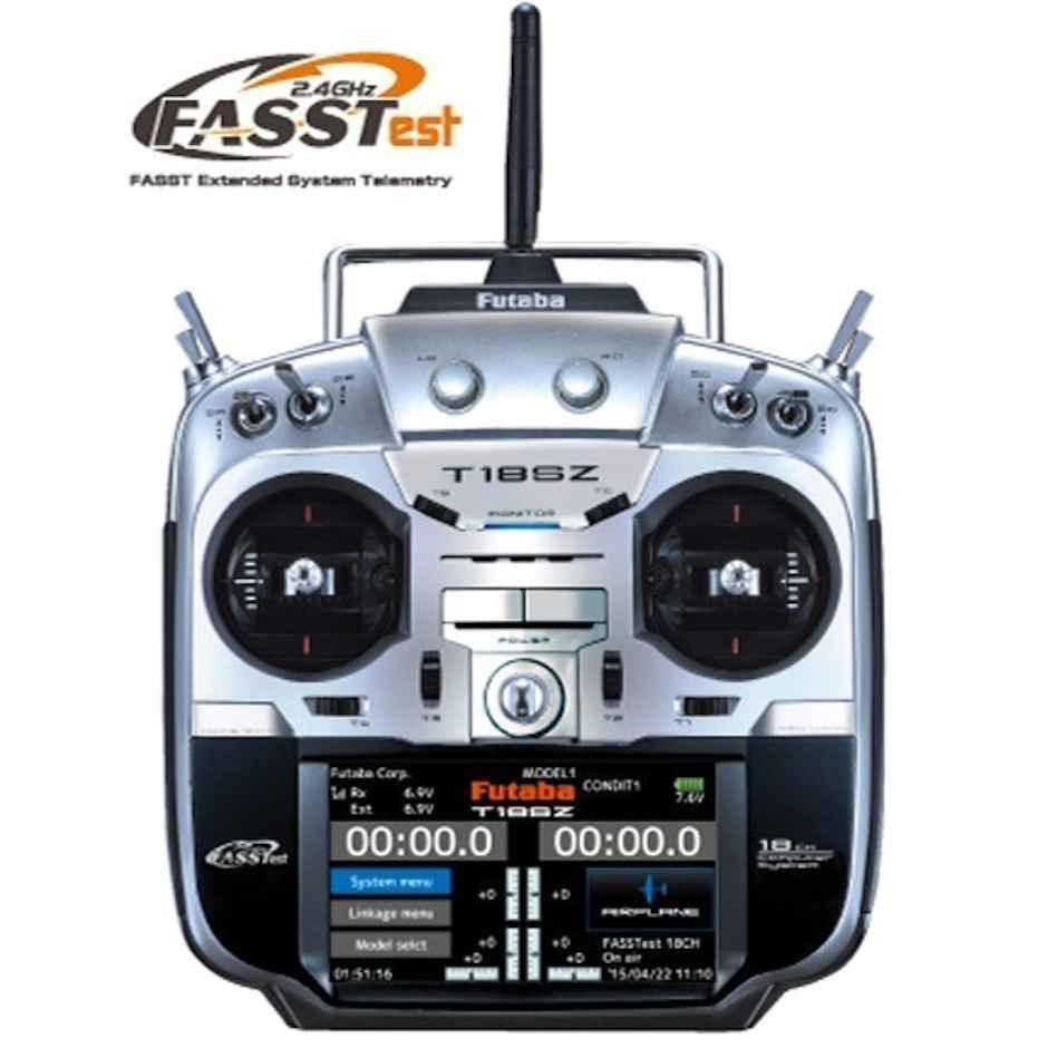 Futaba 18SZ (18ch 2.4GHz FASSTest SYSTEM) Translation missing: id.activerecord.decorators.item_part_image/alt
