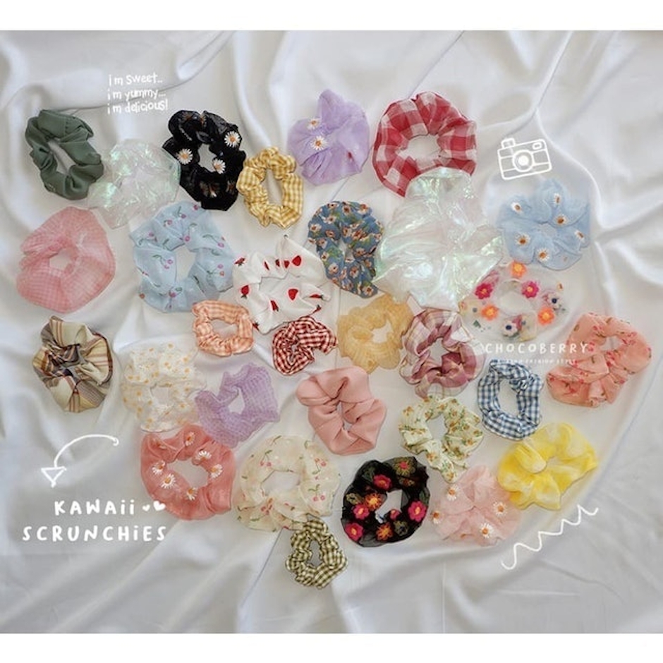 ChocoberryHouse Kawaii Scrunchie Translation missing: id.activerecord.decorators.item_part_image/alt