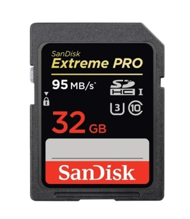 Western Digital SanDisk Extreme PRO 32GB 95MB/s Translation missing: id.activerecord.decorators.item_part_image/alt