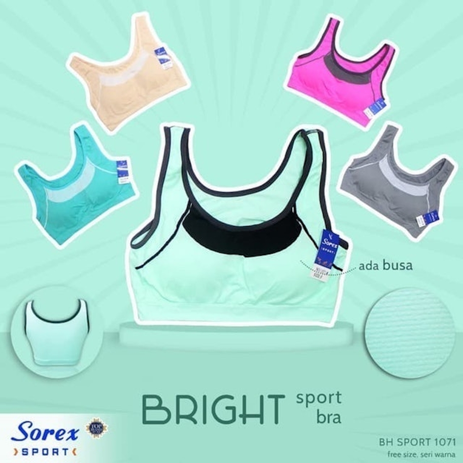 Sorex Bright Sport Bra Translation missing: id.activerecord.decorators.item_part_image/alt