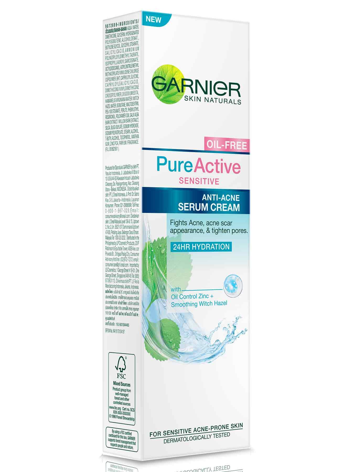 Garnier  Sensitive Anti-Acne Serum Cream Translation missing: id.activerecord.decorators.item_part_image/alt