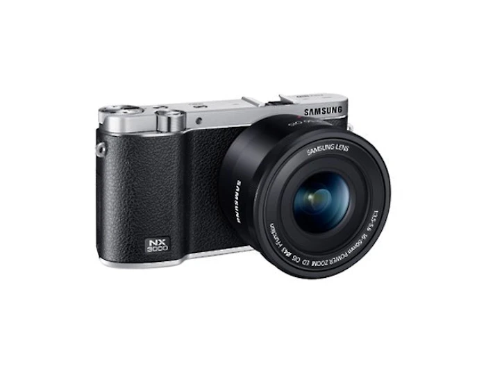 Samsung NX3000 with 20-50mm Lens and Flash Translation missing: id.activerecord.decorators.item_part_image/alt