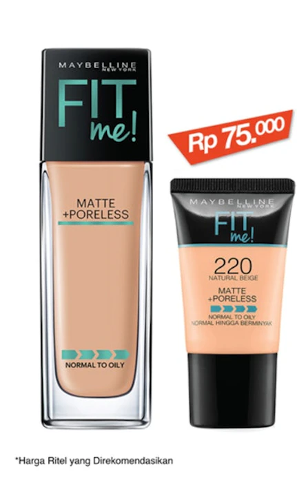 Maybelline Fit Me! Matte + Poreless Translation missing: id.activerecord.decorators.item_part_image/alt