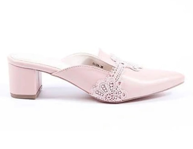 Amazara Eliza  Pink Mules Translation missing: id.activerecord.decorators.item_part_image/alt