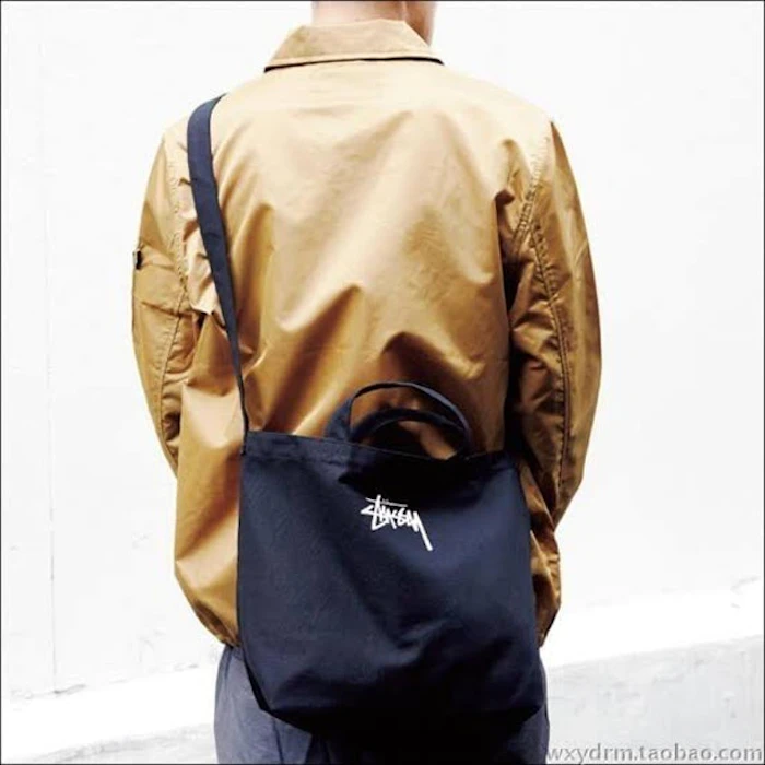 Stussy Two Way Tote Bag Translation missing: id.activerecord.decorators.item_part_image/alt