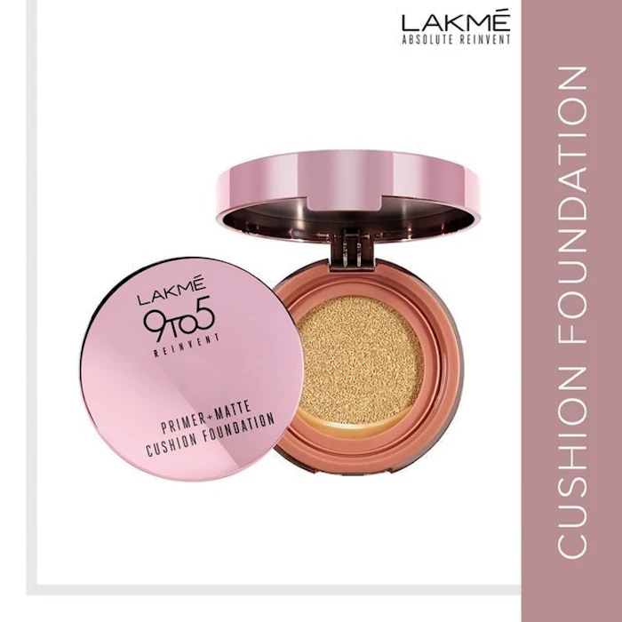 Lakme 9To5 Reinvent Primer + Matte Cushion Foundation Translation missing: id.activerecord.decorators.item_part_image/alt