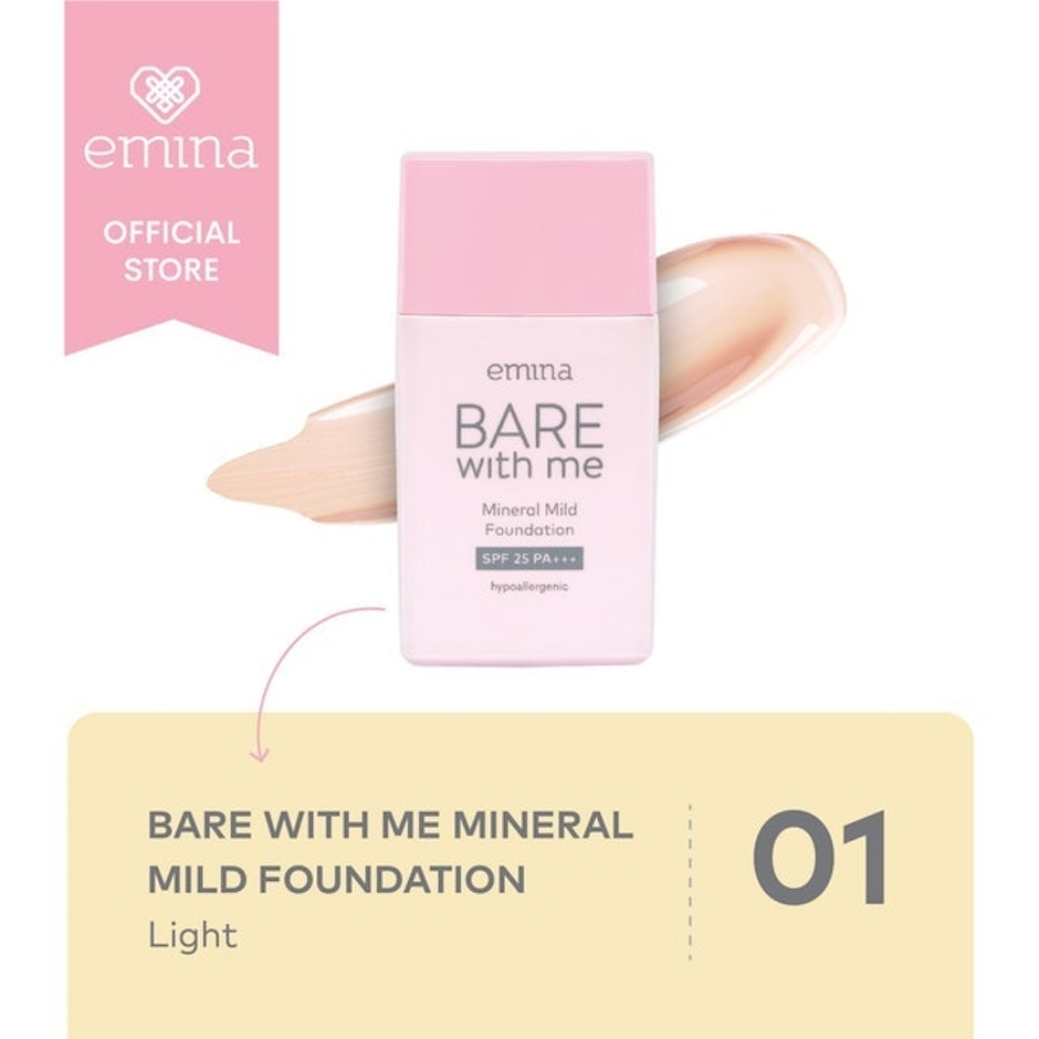 Emina Bare with Me Mineral Mild Foundation Translation missing: id.activerecord.decorators.item_part_image/alt