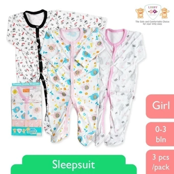 Libby Sleepsuit Premium Healthy Packs Translation missing: id.activerecord.decorators.item_part_image/alt