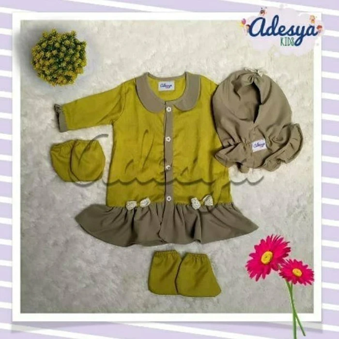 Adesya Kids Gamis Bayi Newborn Aysa Translation missing: id.activerecord.decorators.item_part_image/alt