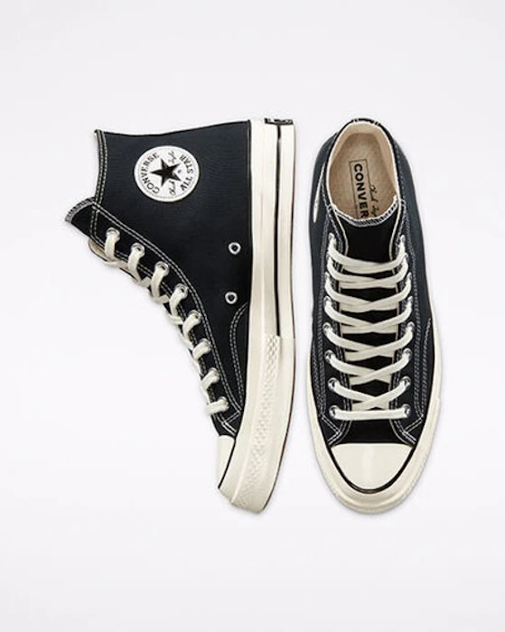 Converse Chuck 70 Black High Top Shoe Translation missing: id.activerecord.decorators.item_part_image/alt