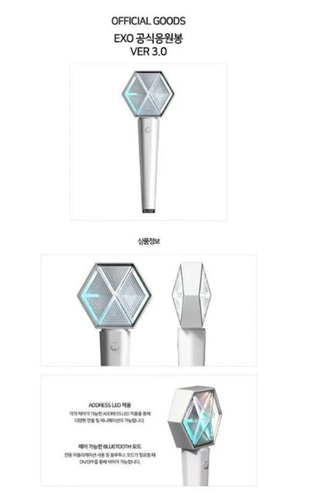 EXO Lightstick Ver. 3 Translation missing: id.activerecord.decorators.item_part_image/alt