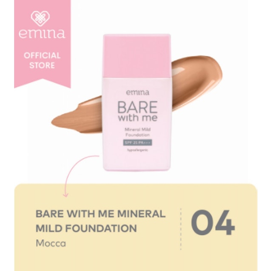 Emina Bare with Me Mineral Mild Foundation Translation missing: id.activerecord.decorators.item_part_image/alt