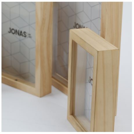Jonas Bingkai 8RP 3D Kayu Natural Coklat Translation missing: id.activerecord.decorators.item_part_image/alt