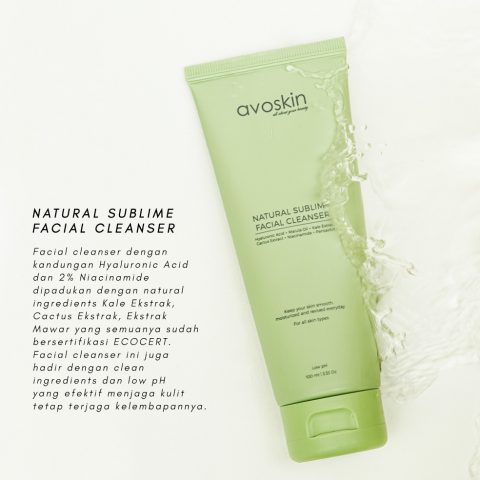 Avoskin  Natural Sublime Facial Cleanser Translation missing: id.activerecord.decorators.item_part_image/alt