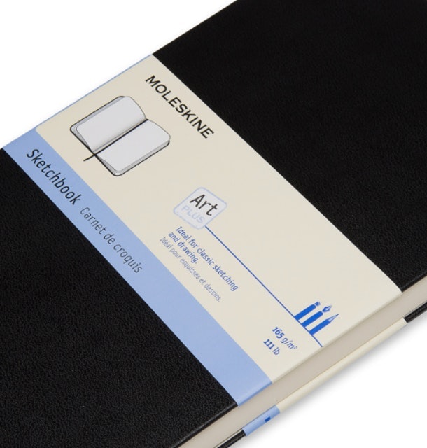 Moleskine  Art Plus Sketchbook Large Plain Translation missing: id.activerecord.decorators.item_part_image/alt