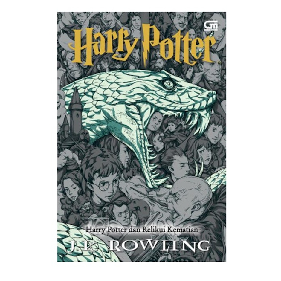 J.K. Rowling Harry Potter dan Relikui Kematian (Harry Potter and the Deathly Hallows) - Cover Baru Translation missing: id.activerecord.decorators.item_part_image/alt