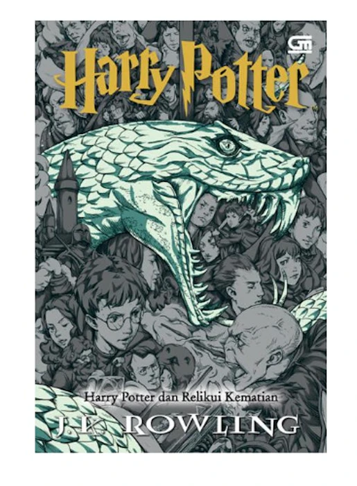 J.K. Rowling Harry Potter dan Relikui Kematian (Harry Potter and the Deathly Hallows) - Cover Baru Translation missing: id.activerecord.decorators.item_part_image/alt