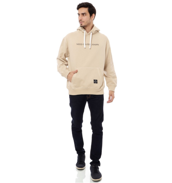 Cottonology  Hoodie Need To Feel Khaki Translation missing: id.activerecord.decorators.item_part_image/alt