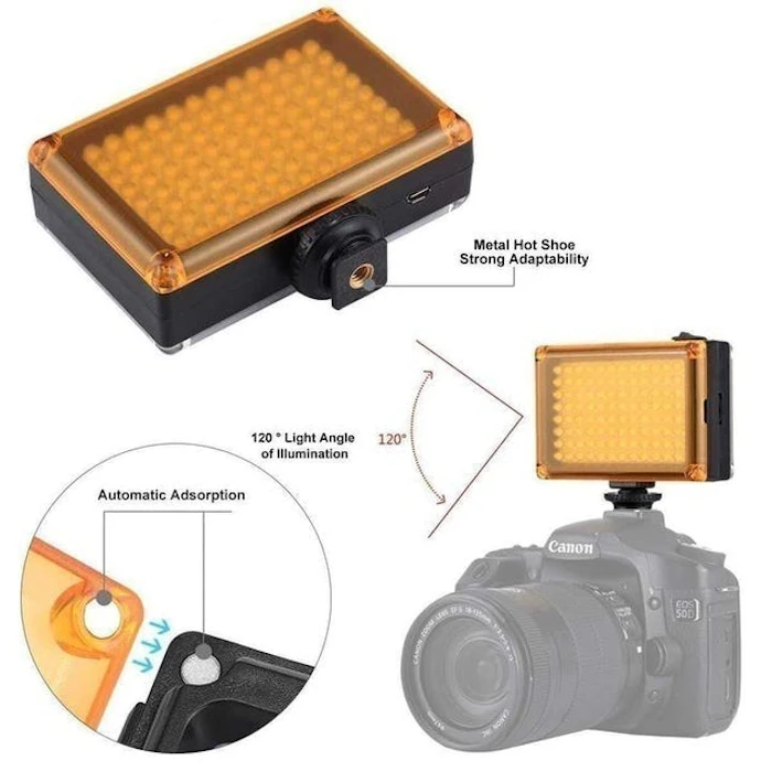 Ulanzi 96 LED Video Light Translation missing: id.activerecord.decorators.item_part_image/alt