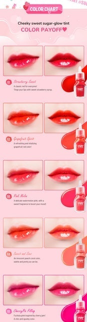 CLUBCLIO Peripera Sugar Glow Tint Translation missing: id.activerecord.decorators.item_part_image/alt
