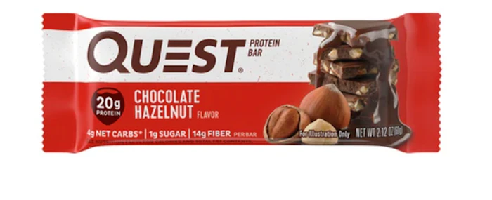 QuestNutrition Protein Bar Translation missing: id.activerecord.decorators.item_part_image/alt