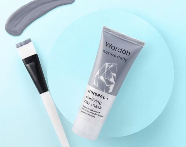 Wardah Nature Daily Mineral+ Clay Facial Mask Translation missing: id.activerecord.decorators.item_part_image/alt