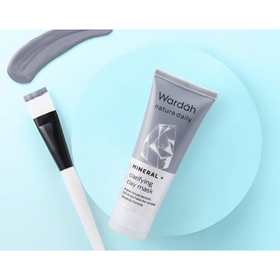 Wardah Nature Daily Mineral+ Clay Facial Mask Translation missing: id.activerecord.decorators.item_part_image/alt