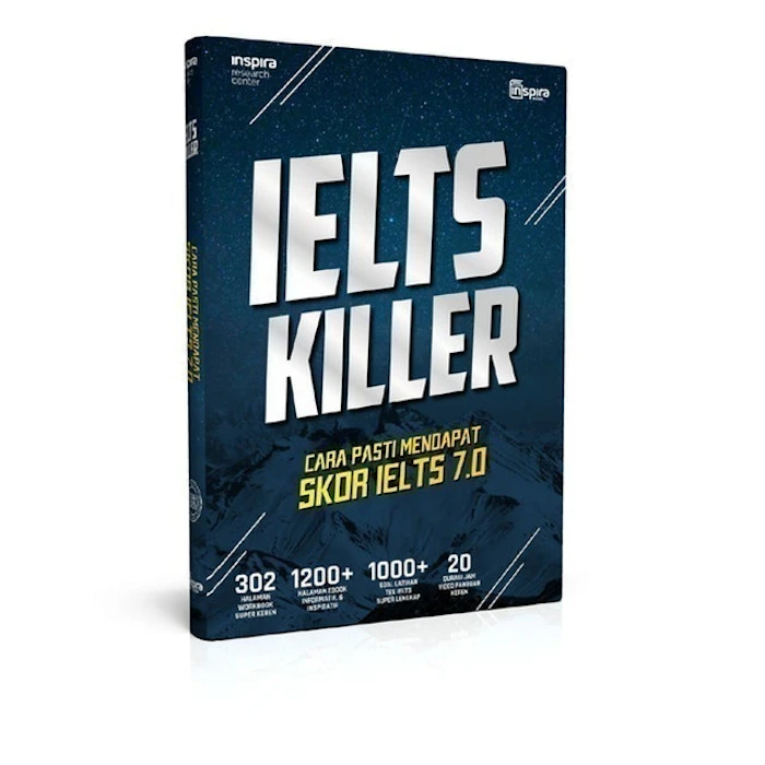 Inspira Book IELTS Killer Cara Pasti Mendapat Skor IELTS 7.0 Translation missing: id.activerecord.decorators.item_part_image/alt