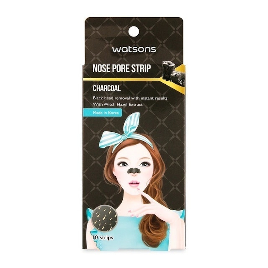 Watsons Charcoal Nose Pore Strip 10 Sheets Translation missing: id.activerecord.decorators.item_part_image/alt