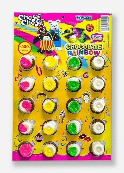 Yosan Choyo Choyo Chocolate Rainbow Translation missing: id.activerecord.decorators.item_part_image/alt