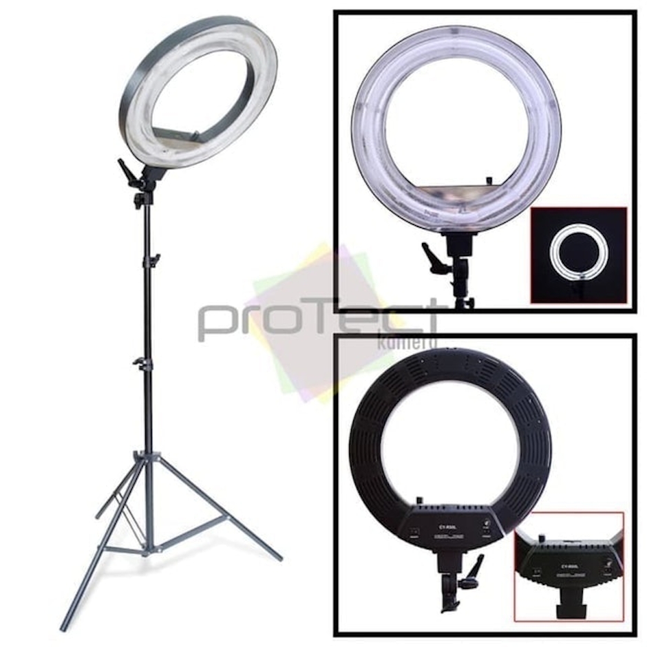 Fluorescent 18inch Ring Light Dimmer with Stand Translation missing: id.activerecord.decorators.item_part_image/alt