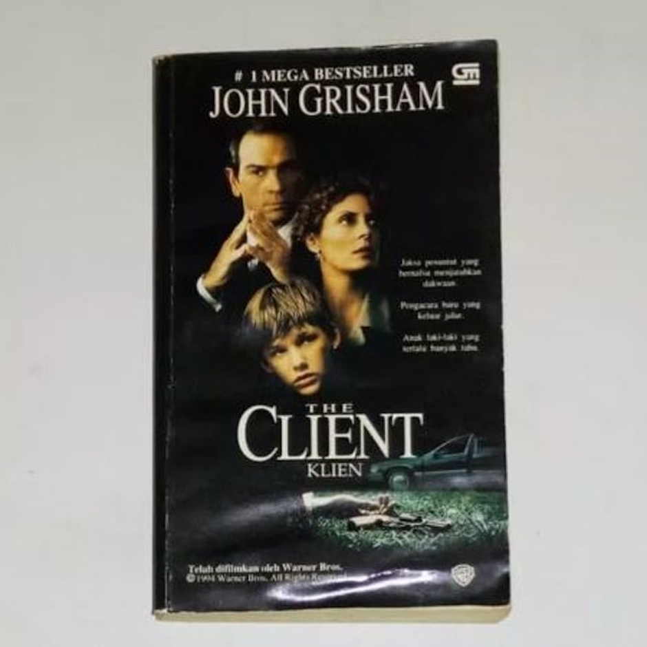 John Grisham The Client Translation missing: id.activerecord.decorators.item_part_image/alt