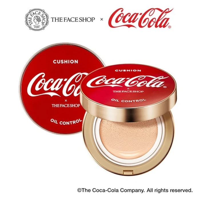 Thefaceshop X Coca Cola Oil Control Water Cushion SPF50+ PA+++ Translation missing: id.activerecord.decorators.item_part_image/alt