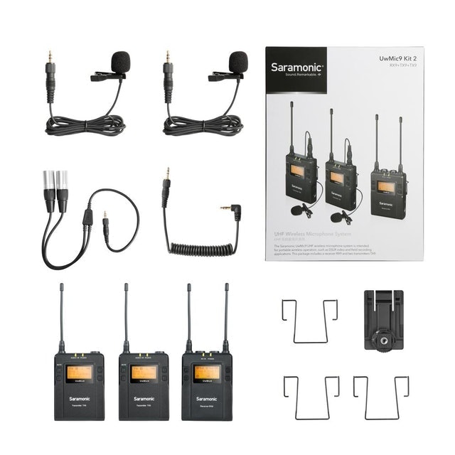 Saramonic UWMIC9 RX9+TX9+TX9  Translation missing: id.activerecord.decorators.item_part_image/alt