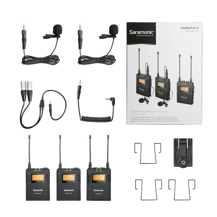 Saramonic UWMIC9 RX9+TX9+TX9 Translation missing: id.activerecord.decorators.item_part_image/alt