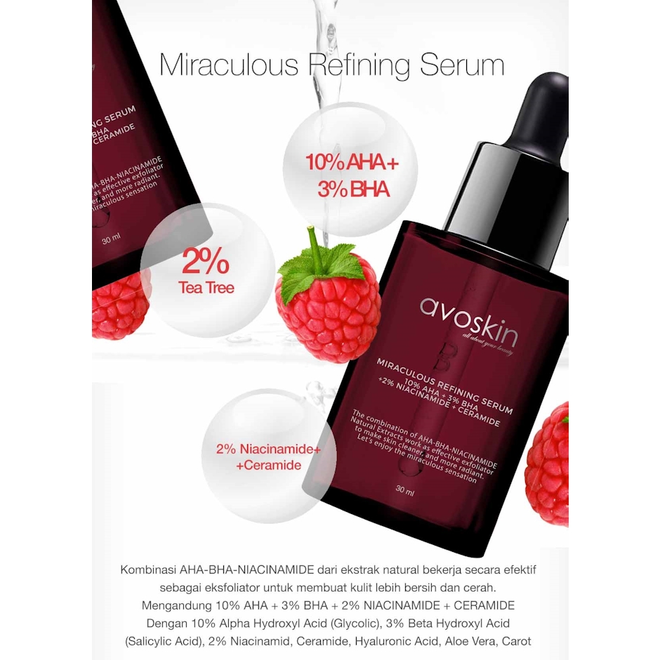 Avoskin Miraculous Refining Serum Translation missing: id.activerecord.decorators.item_part_image/alt