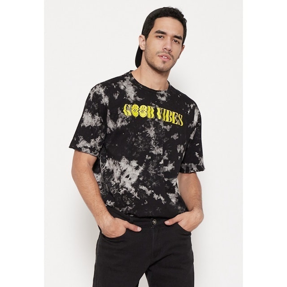 Vercline Washed T-Shirt GOOD VIBES Translation missing: id.activerecord.decorators.item_part_image/alt