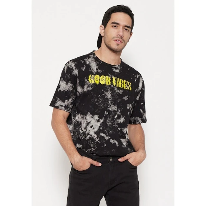 Vercline Washed T-Shirt GOOD VIBES Translation missing: id.activerecord.decorators.item_part_image/alt